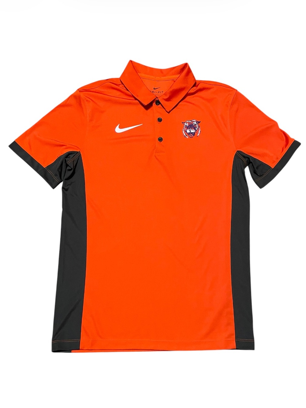 Men's Clemson Tigers Nike Victory Performance Stretch Polo Shirt Size Medium